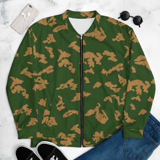 KLMK Sunray Berezhka CAMO Unisex Bomber Jacket - XS