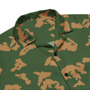 KLMK Sunray Berezhka CAMO Unisex Short-Sleeve Button Shirt - Button-Up