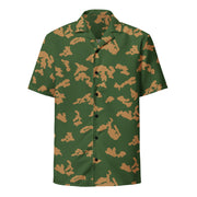 KLMK Sunray Berezhka CAMO Unisex Short-Sleeve Button Shirt - Button-Up