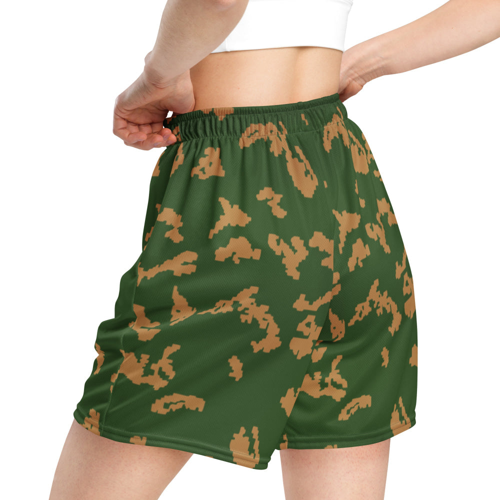 Russian KLMK Sunray Berezhka CAMO Unisex mesh shorts - Mesh Shorts