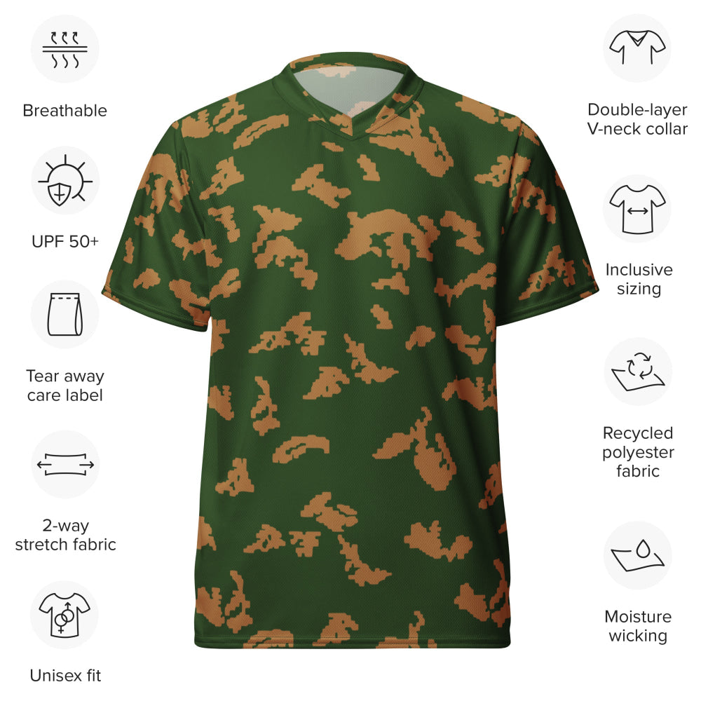 Russian KLMK Sunray Berezhka CAMO unisex sports jersey - Unisex Sports Jersey