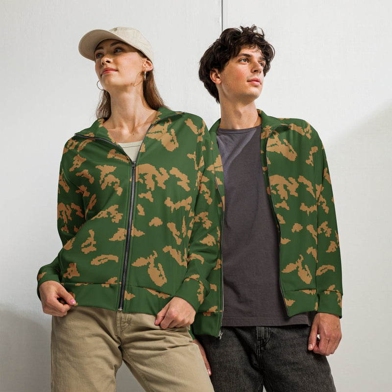 KLMK Sunray Berezhka CAMO Unisex Track Jacket - 2XS