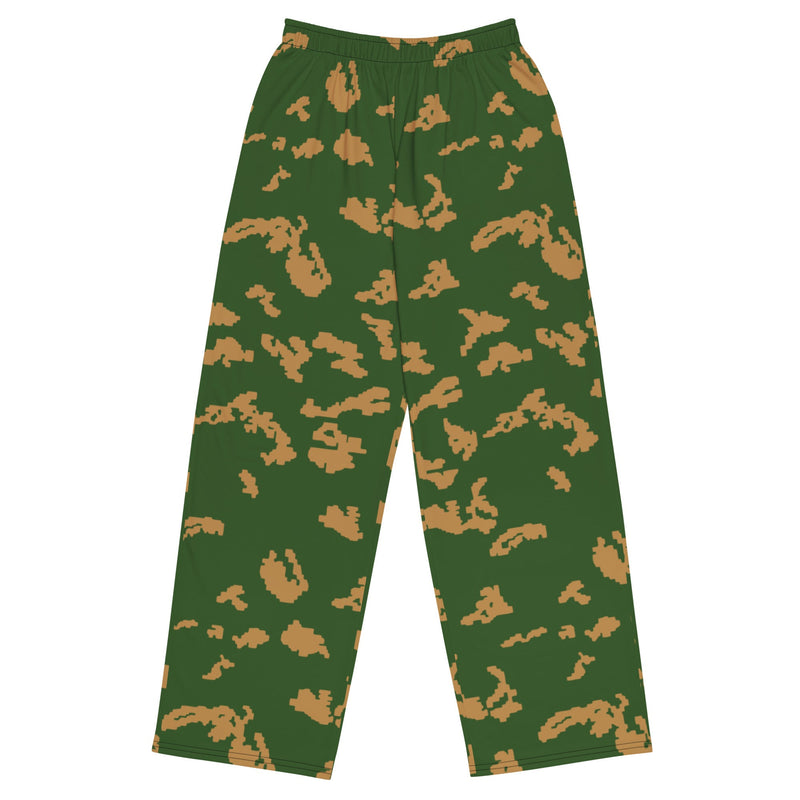 KLMK Sunray Berezhka CAMO Unisex Wide-Leg Leisure Pants - 2XS - Pant