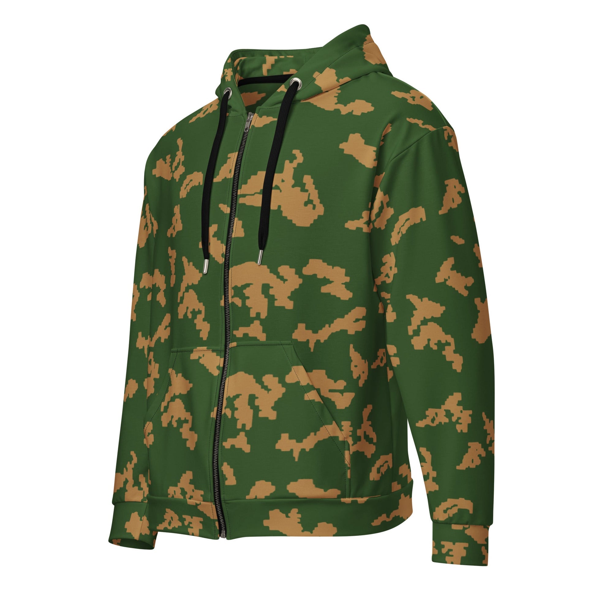 Russian KLMK Sunray Berezhka CAMO Unisex zip hoodie - Zip Hoodies