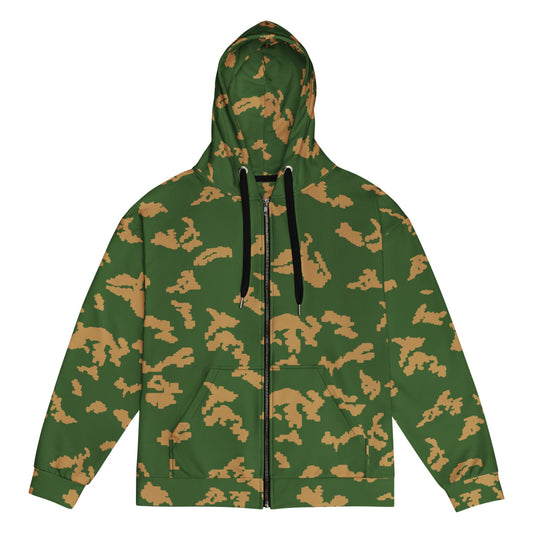 Russian KLMK Sunray Berezhka CAMO Unisex zip hoodie - Zip Hoodie