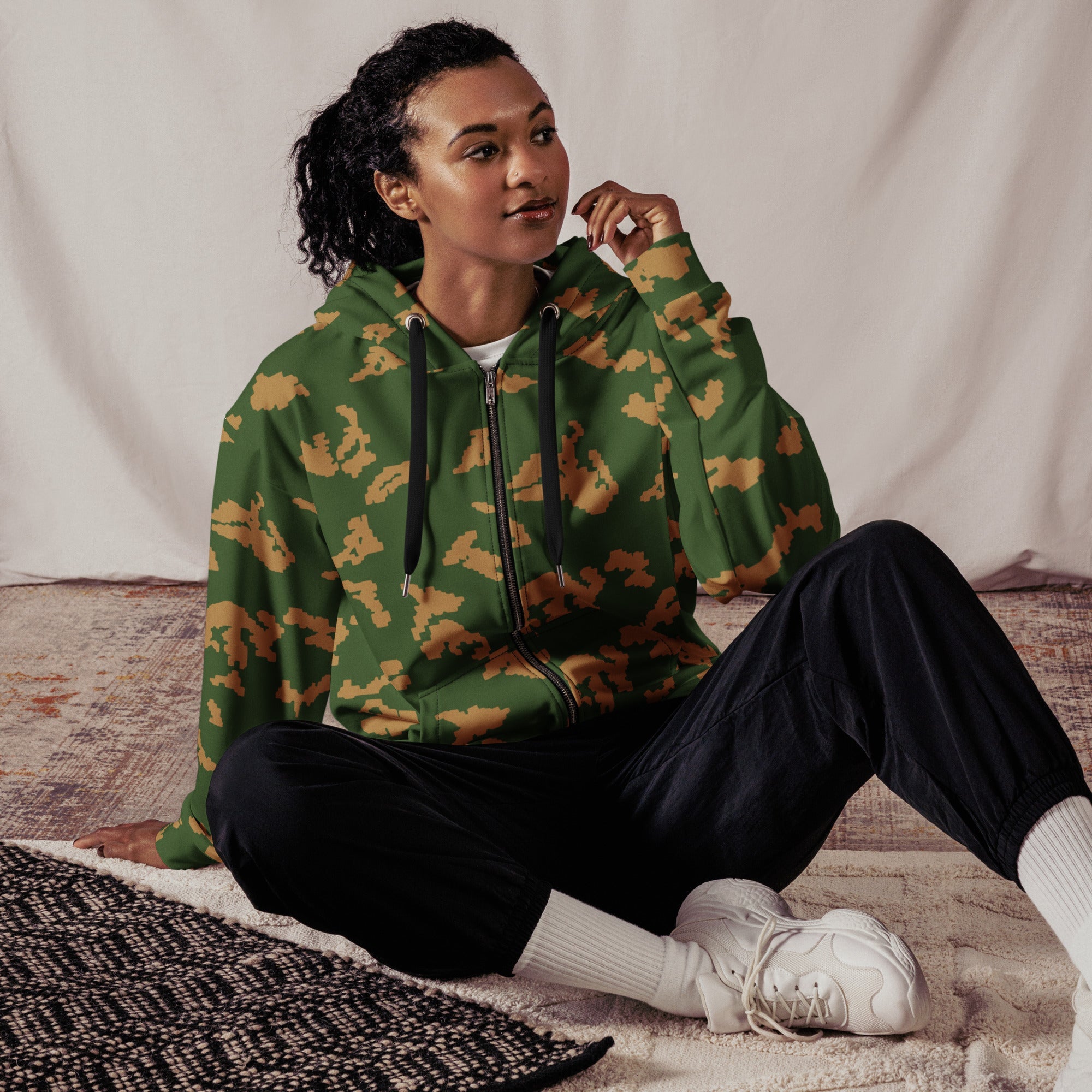 CAMO HQ - Russian KLMK Sunray Berezhka CAMO Unisex zip hoodie