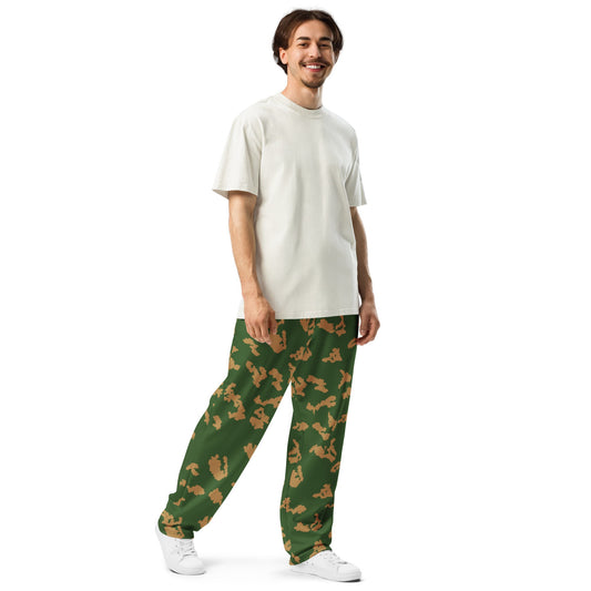 Russian KLMK Sunray Berezhka CAMO Wide-leg joggers - Joggers