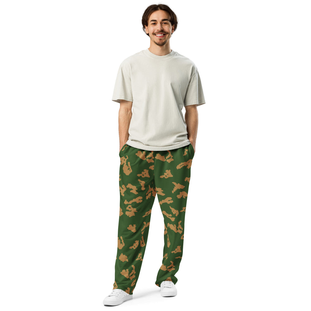 Russian KLMK Sunray Berezhka CAMO Wide-leg joggers - Unisex Joggers