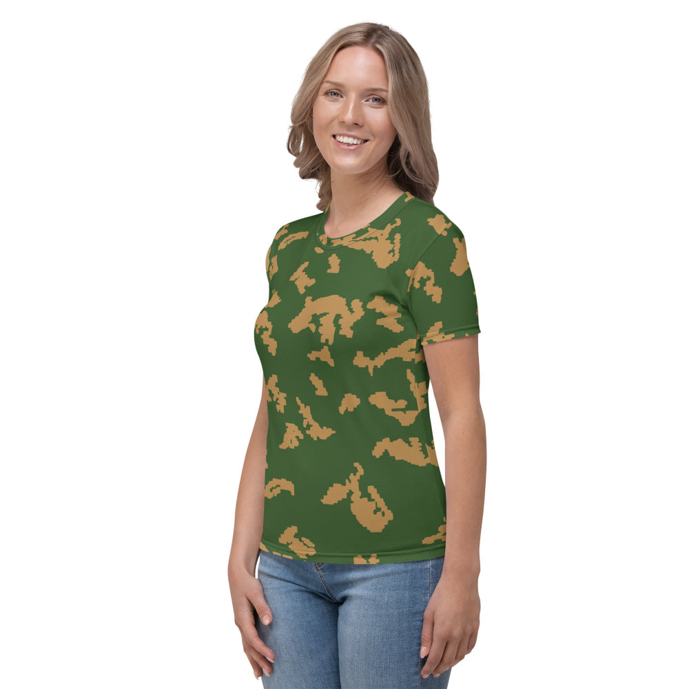 Russian KLMK Sunray Berezhka CAMO Women’s T-shirt - Womens T-Shirt