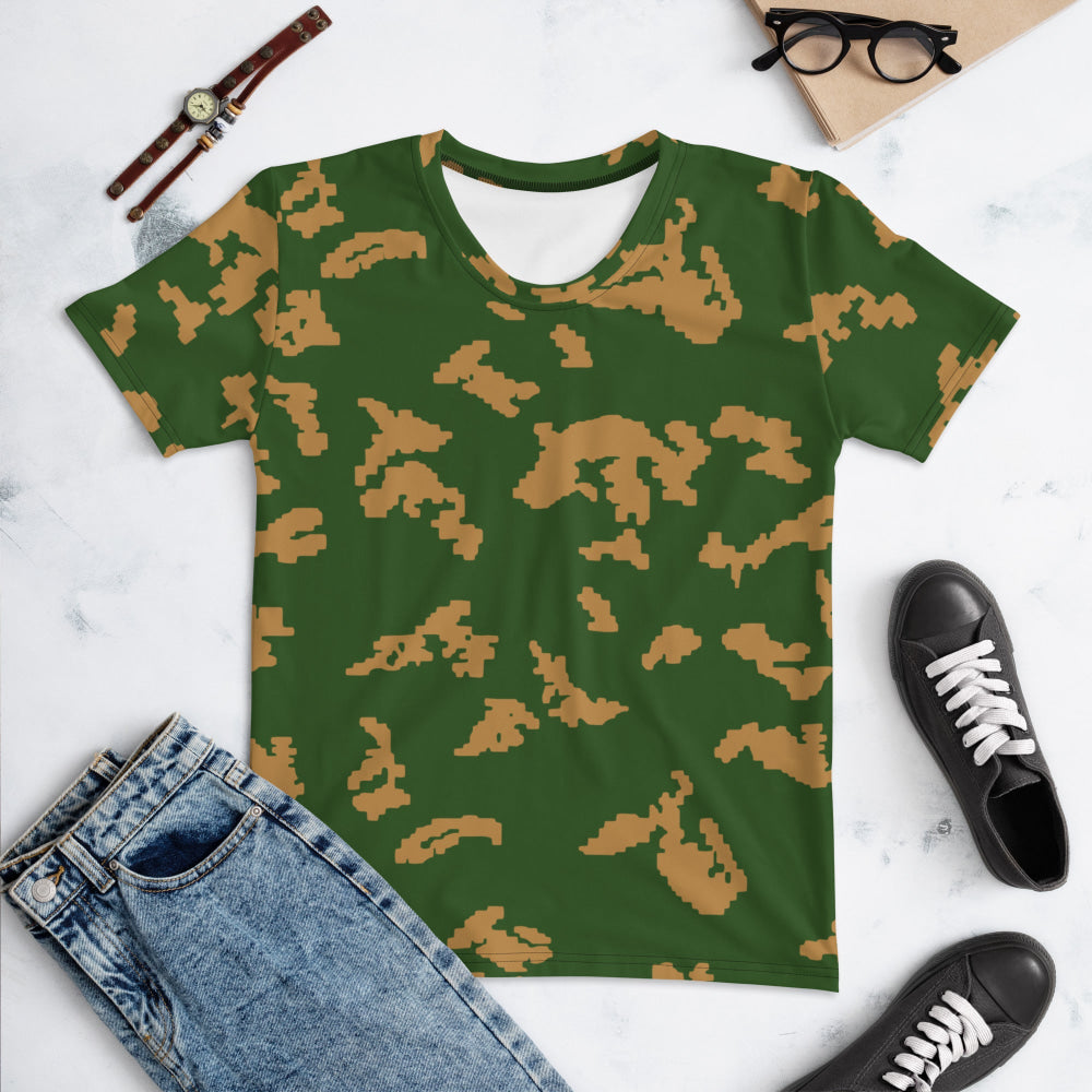 Russian KLMK Sunray Berezhka CAMO Women’s T-shirt - Womens T-Shirt