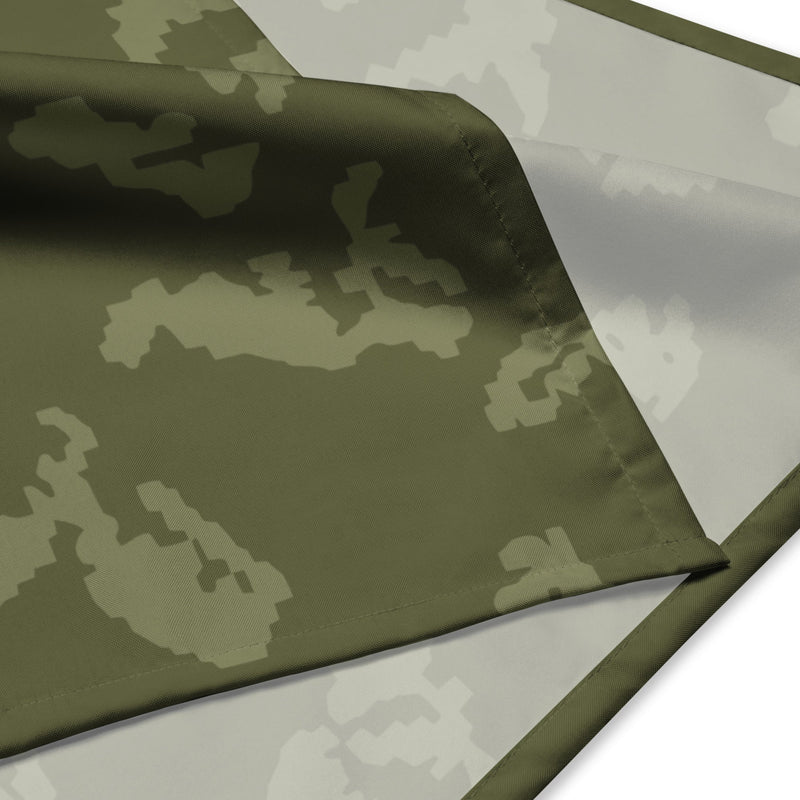 KLMK Sunray Olive Drab CAMO Bandana - Head
