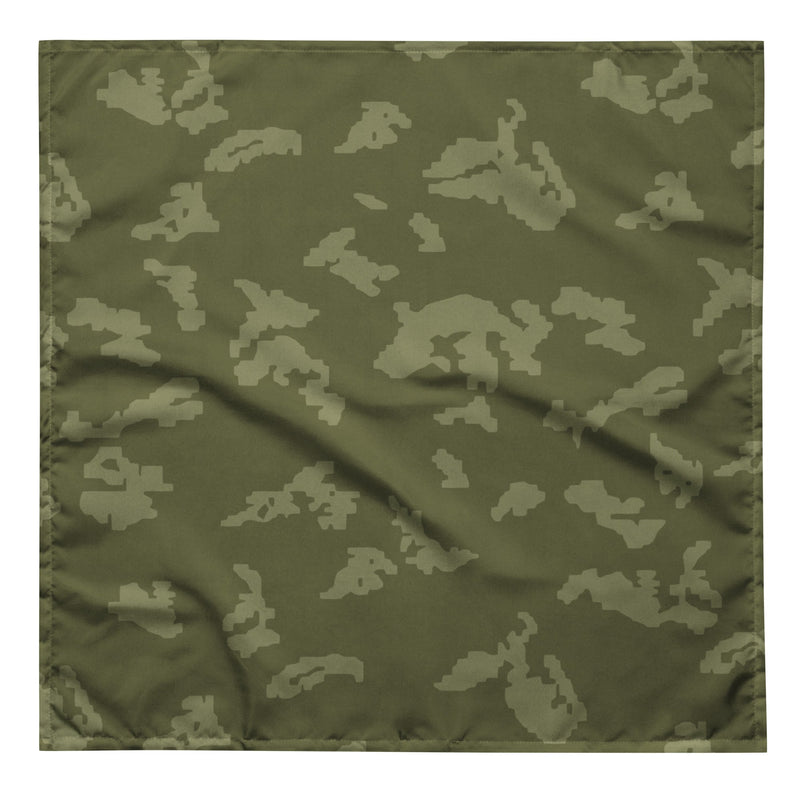 KLMK Sunray Olive Drab CAMO Bandana - L - Head