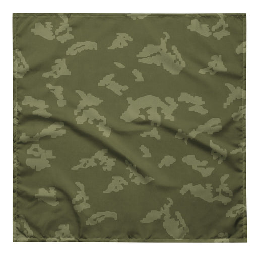 KLMK Sunray Olive Drab CAMO Bandana - L - Head