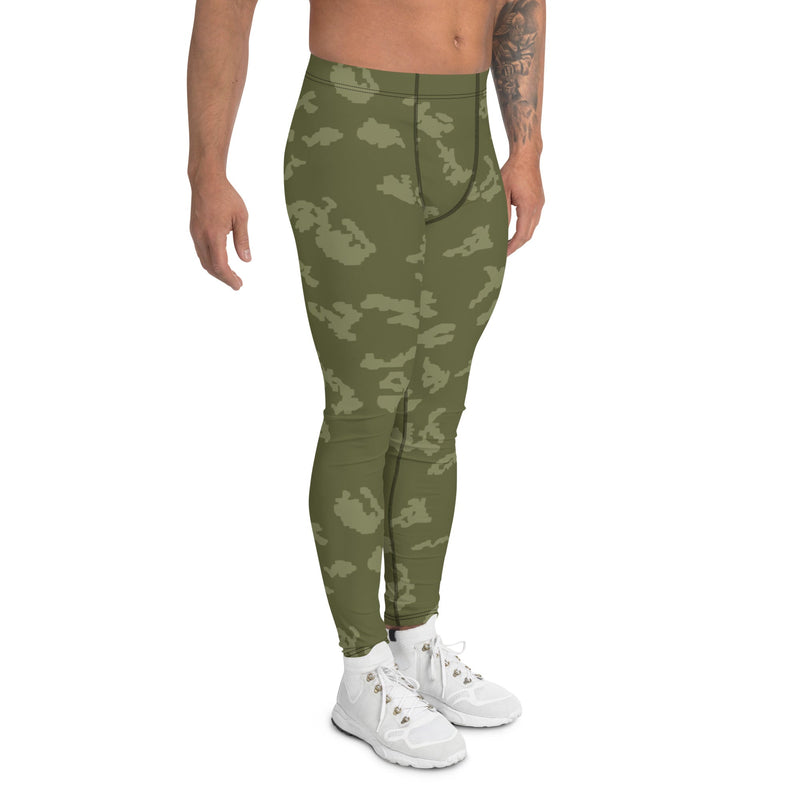KLMK Sunray Olive Drab CAMO Mens Leggings - Men
