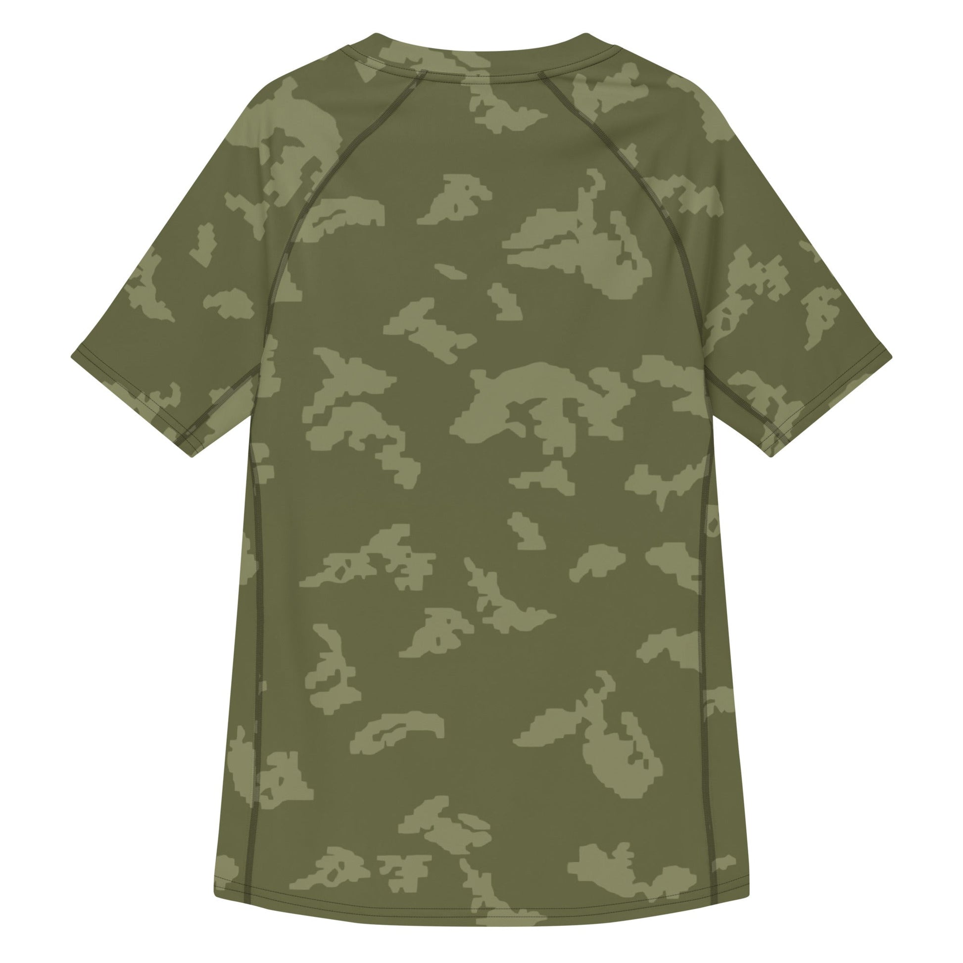 Russian KLMK Sunray Olive Drab CAMO Mens Short-Sleeve Rash Guard