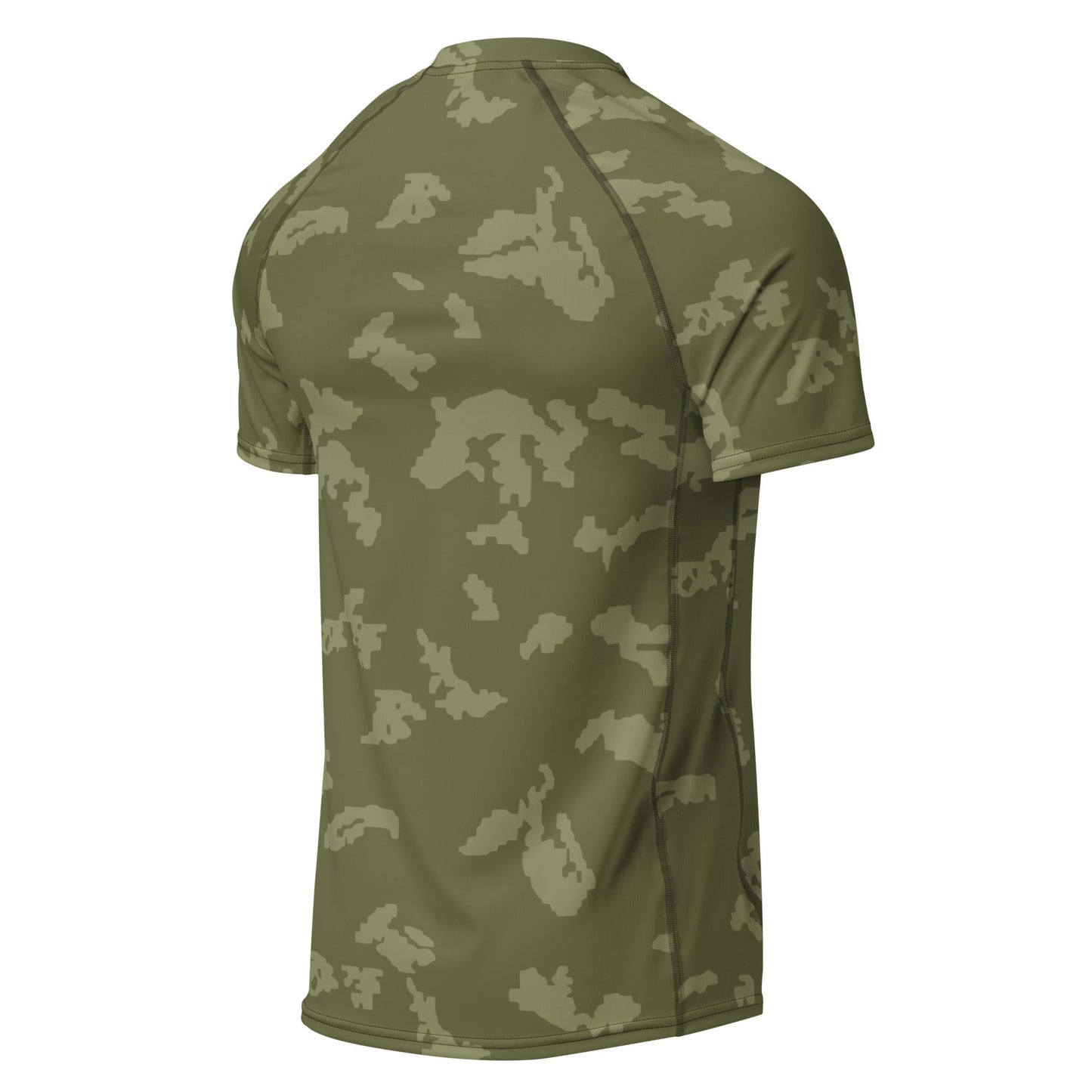 Russian KLMK Sunray Olive Drab CAMO Mens Short-Sleeve Rash Guard