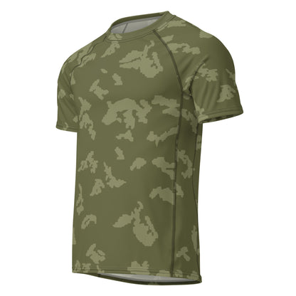Russian KLMK Sunray Olive Drab CAMO Mens Short-Sleeve Rash Guard