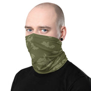 KLMK Sunray Olive Drab CAMO Neck Gaiter - Head