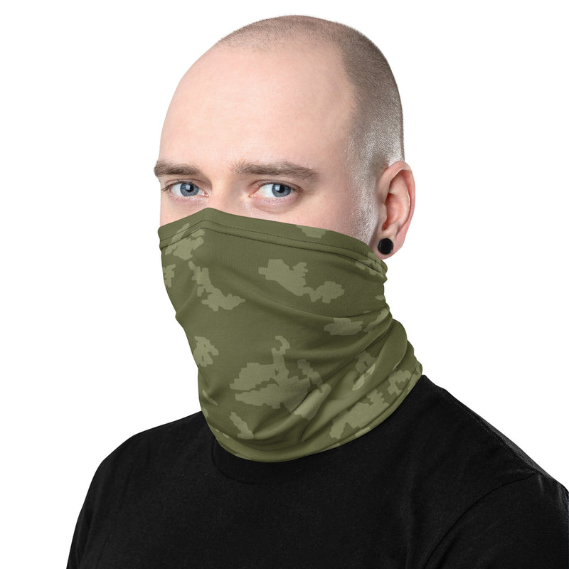 KLMK Sunray Olive Drab CAMO Neck Gaiter - Head
