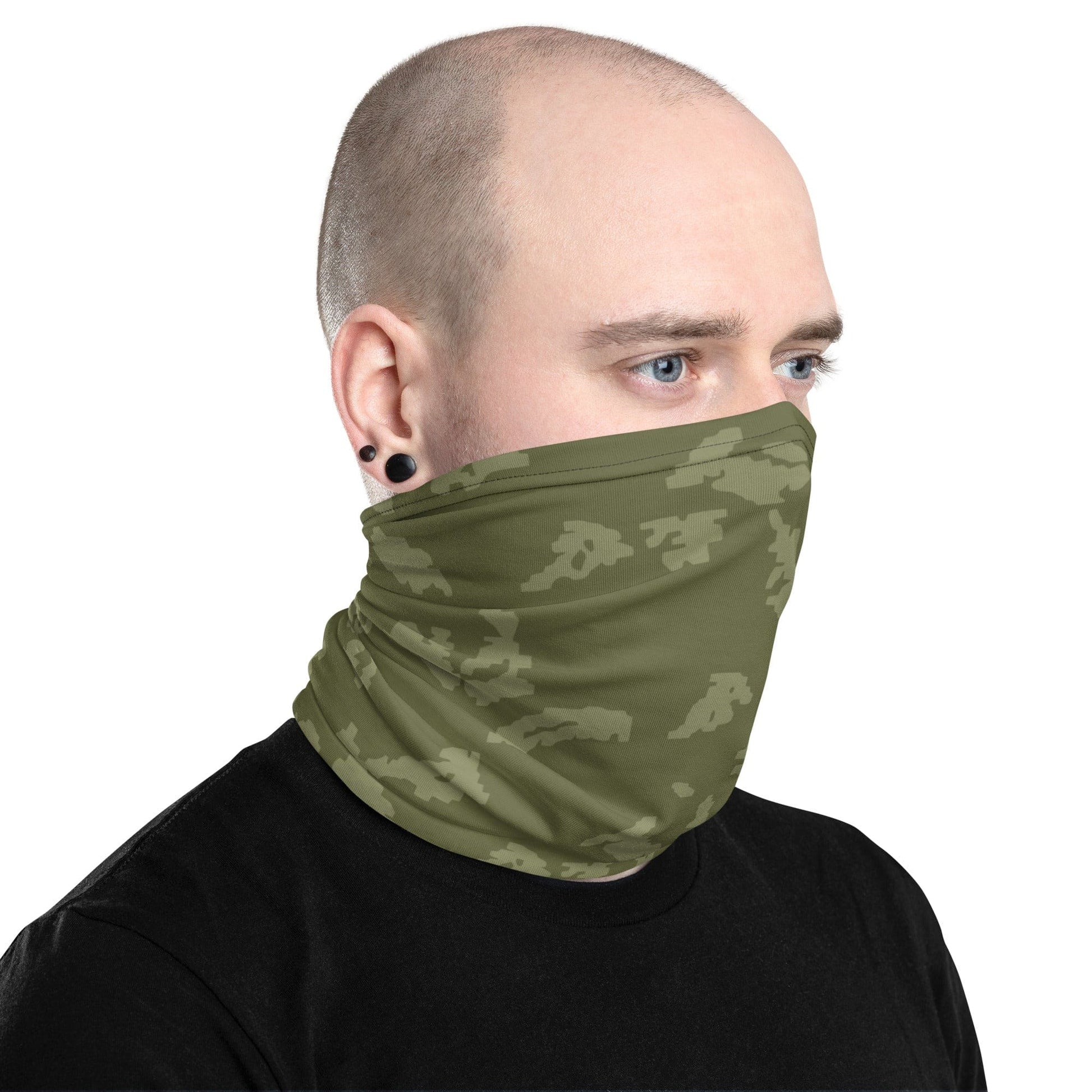 Russian KLMK Sunray Olive Drab CAMO Neck Gaiter