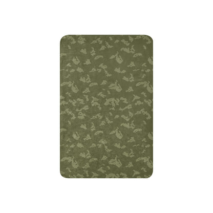 Russian KLMK Sunray Olive Drab CAMO Sherpa Blanket