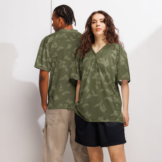 Russian KLMK Sunray Olive Drab CAMO Unisex American Football Jersey