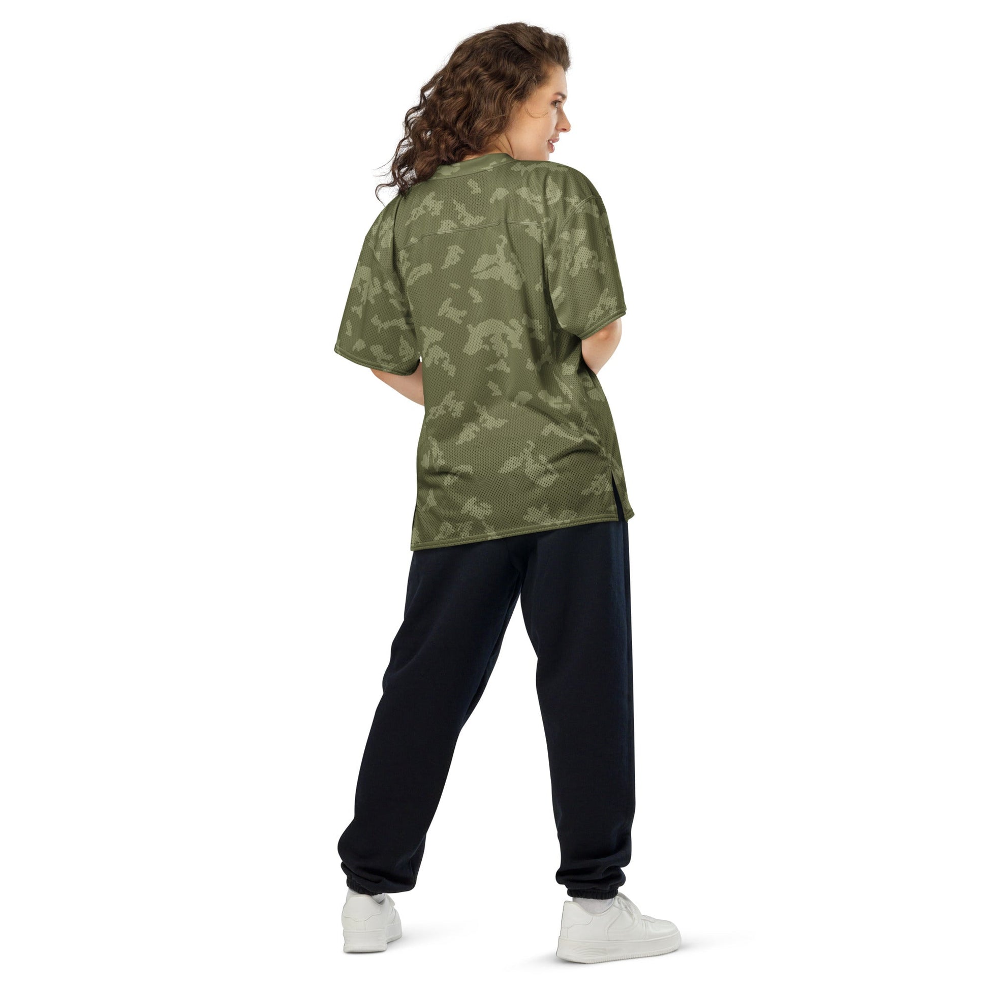 Russian KLMK Sunray Olive Drab CAMO Unisex American Football Jersey