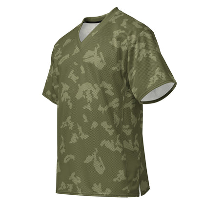 Russian KLMK Sunray Olive Drab CAMO Unisex American Football Jersey