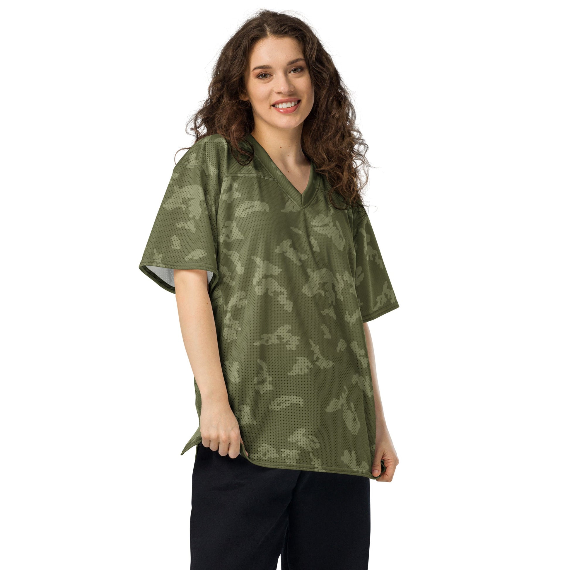 Russian KLMK Sunray Olive Drab CAMO Unisex American Football Jersey