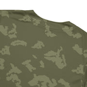 KLMK Sunray Olive Drab CAMO Unisex Baseball Jersey