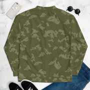 KLMK Sunray Olive Drab CAMO Unisex Bomber Jacket