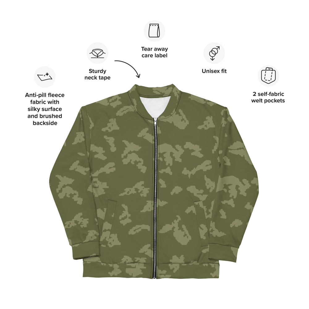 Russian KLMK Sunray Olive Drab CAMO Unisex Bomber Jacket