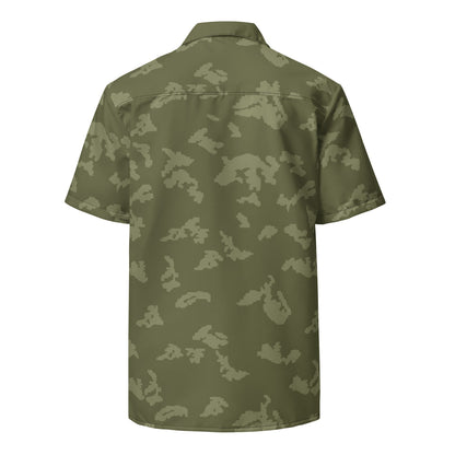 Russian KLMK Sunray Olive Drab CAMO Unisex button shirt - Button Shirt