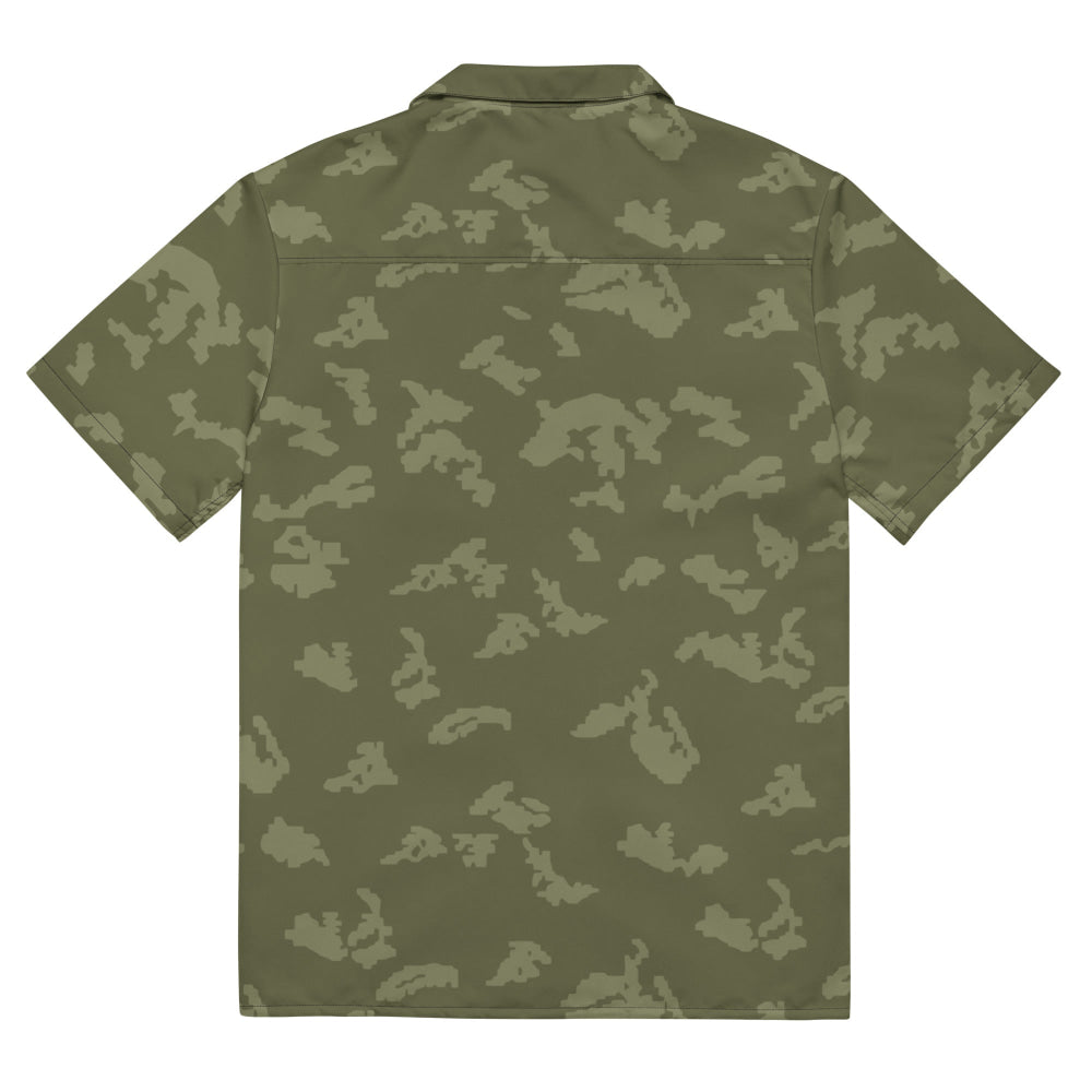 Russian KLMK Sunray Olive Drab CAMO Unisex button shirt - Button Shirt