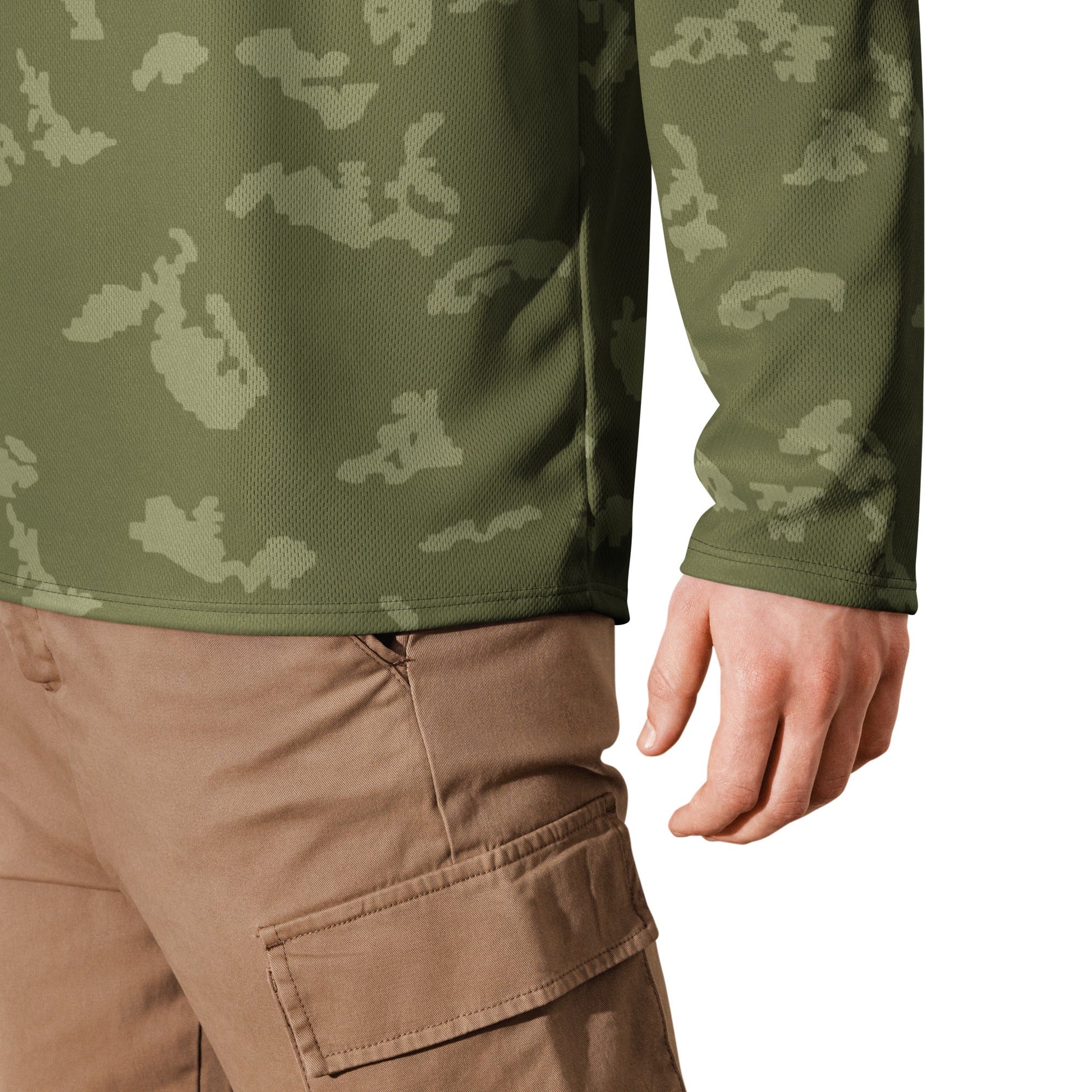 Russian KLMK Sunray Olive Drab CAMO Unisex Hockey Fan Jersey