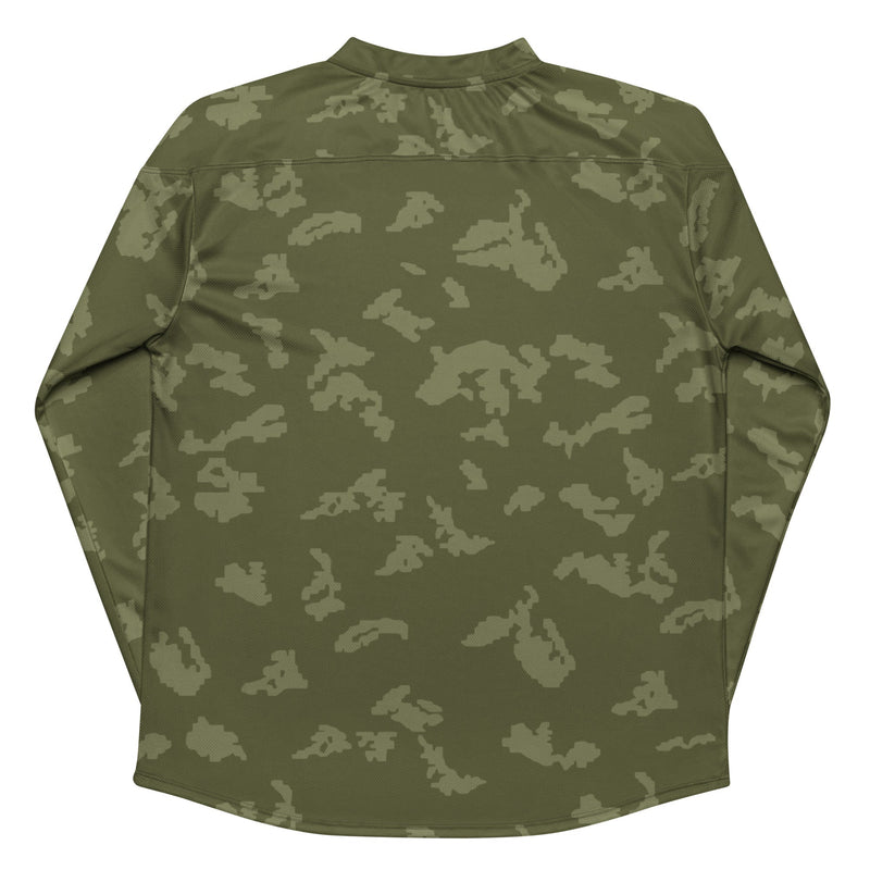 KLMK Sunray Olive Drab CAMO Unisex Hockey Fan Jersey