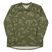 KLMK Sunray Olive Drab CAMO Unisex Hockey Fan Jersey