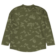 KLMK Sunray Olive Drab CAMO Unisex Hockey Fan Jersey