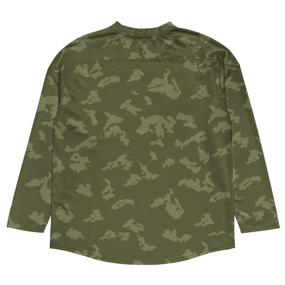 Russian KLMK Sunray Olive Drab CAMO Unisex Hockey Fan Jersey