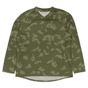 KLMK Sunray Olive Drab CAMO Unisex Hockey Fan Jersey