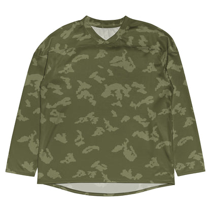 Russian KLMK Sunray Olive Drab CAMO Unisex Hockey Fan Jersey