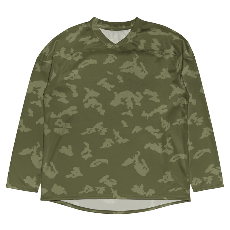 KLMK Sunray Olive Drab CAMO Unisex Hockey Fan Jersey