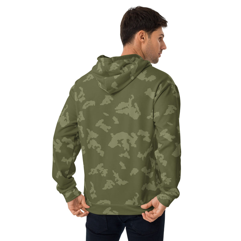 KLMK Sunray Olive Drab CAMO Unisex Hoodie