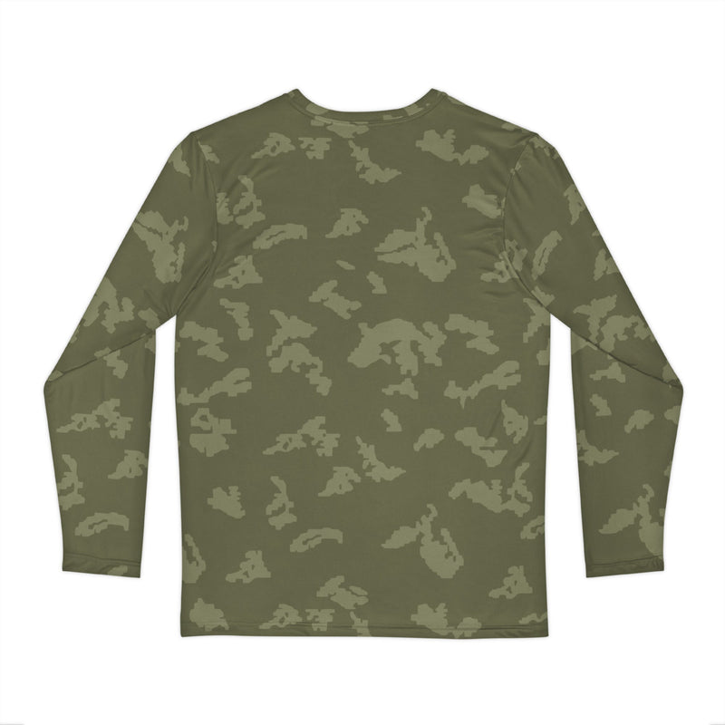 KLMK Sunray Olive Drab CAMO Unisex Long-Sleeve Shirt