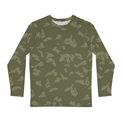 Russian KLMK Sunray Olive Drab CAMO Unisex Long-Sleeve Shirt - XS