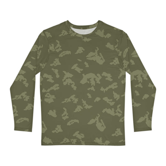 Russian KLMK Sunray Olive Drab CAMO Unisex Long-Sleeve Shirt - XS