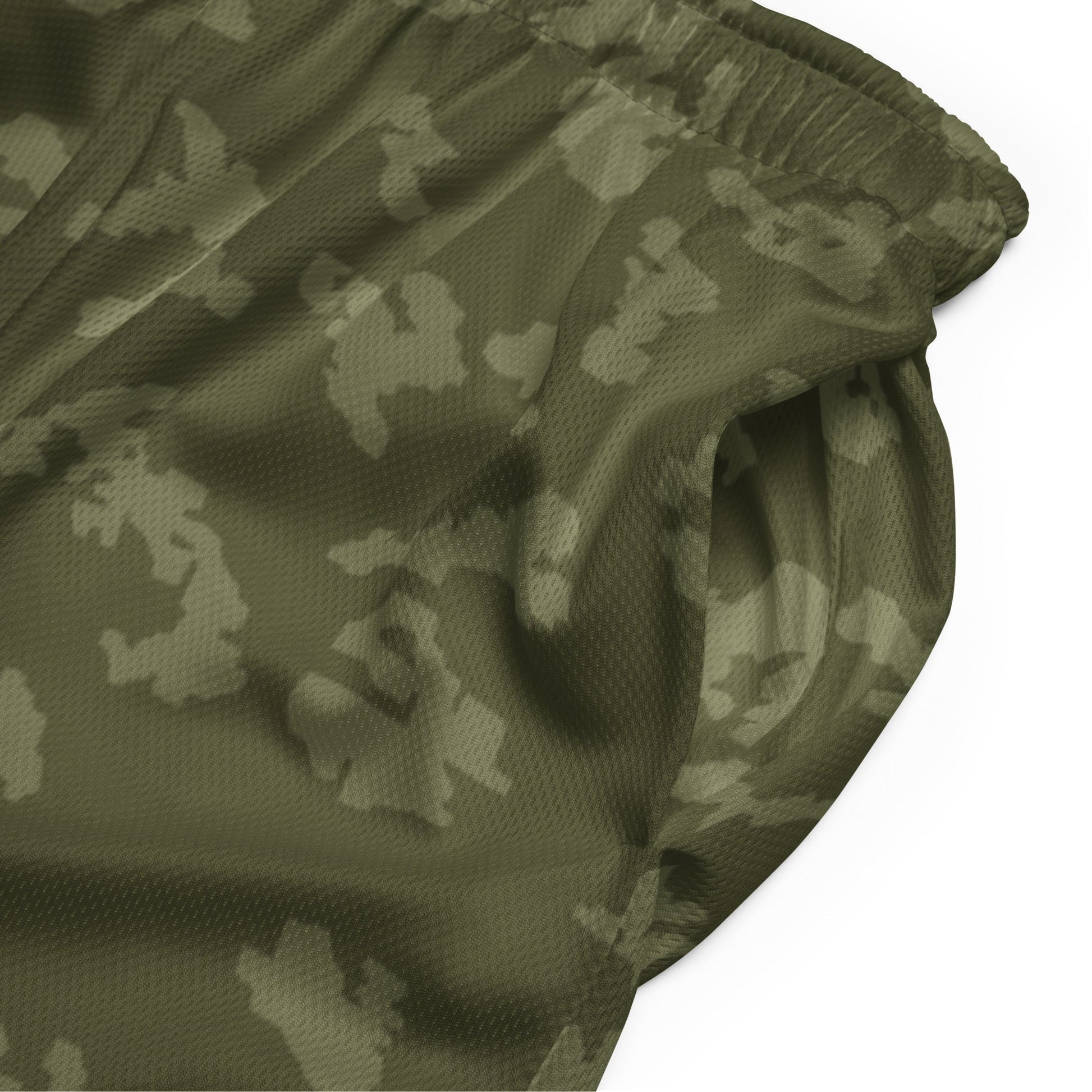 Russian KLMK Sunray Olive Drab CAMO Unisex Mesh Shorts