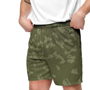 KLMK Sunray Olive Drab CAMO Unisex Mesh Shorts