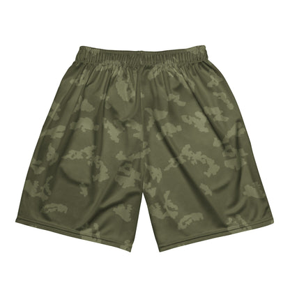 Russian KLMK Sunray Olive Drab CAMO Unisex Mesh Shorts