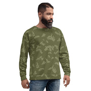 KLMK Sunray Olive Drab CAMO Unisex Sweatshirt